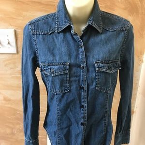 J crew jean shirt